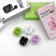 Air31 Earbuds Wireless Crystal Transparent Body | Air 31 Bluetooth Ear Bud With Pouch – (random Color)